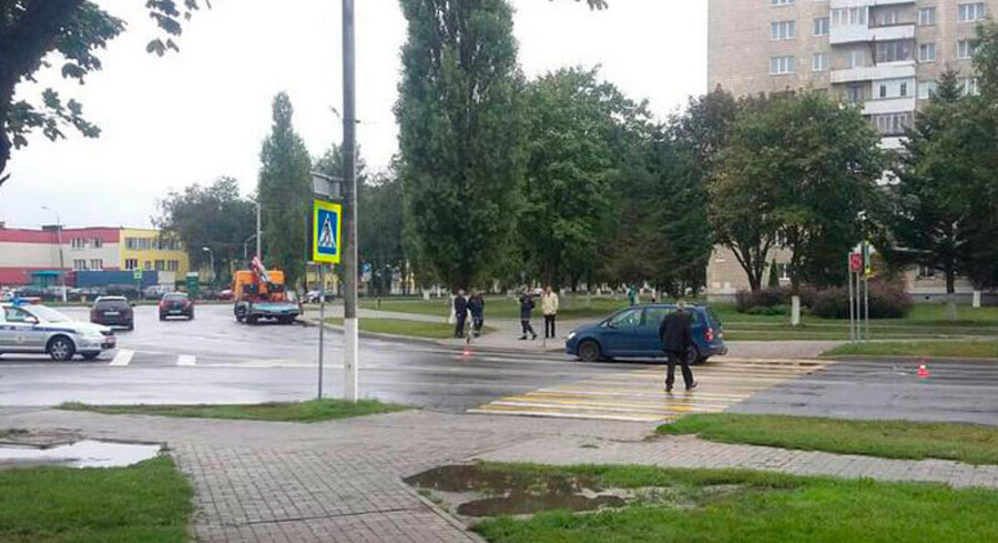 Бабушку и 4-летнюю внучку сбила легковушка в Пинске
