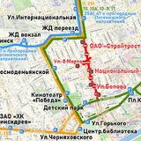 В Пинске закрывается для проезда улица Первомайская в районе пересечения с улицами 8 Марта и Гоголя