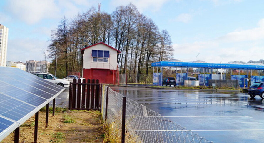 В Гродно откроют автомойку на солнечных батареях