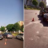 В Пинске бесправник на Mercedes сбил ребенка на пешеходном переходе