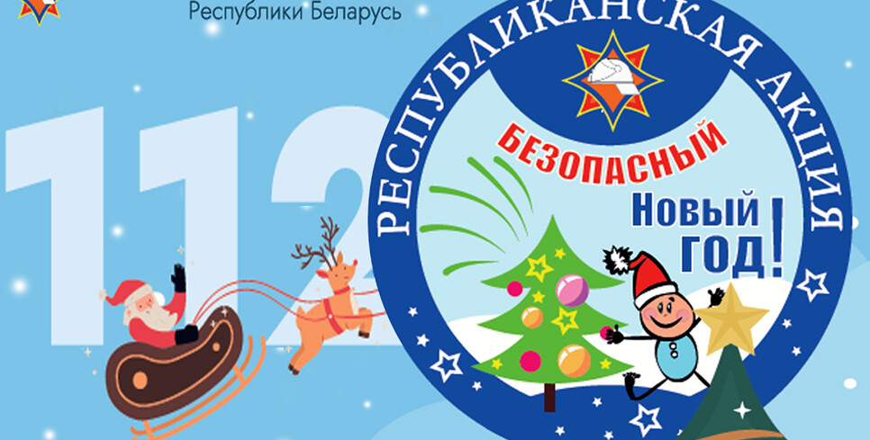 На территории Пинщины проводится республиканская акция «Безопасный Новый год!»