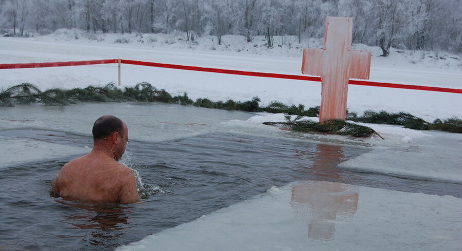 Крещенские купания в Пинске