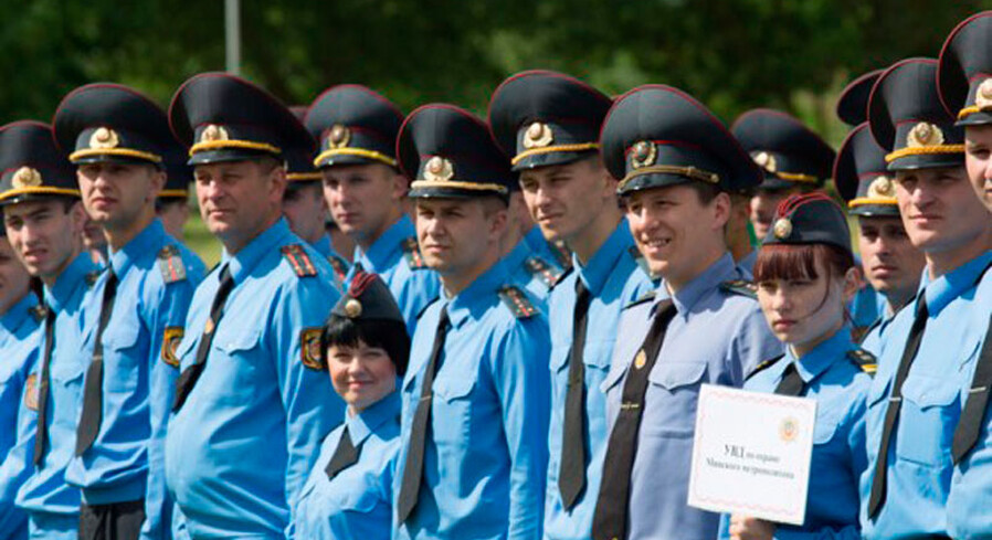 В Беларуси сократили 10 процентов милиции