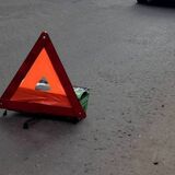 В Пинске на встречке столкнулись авто и мотоцикл
