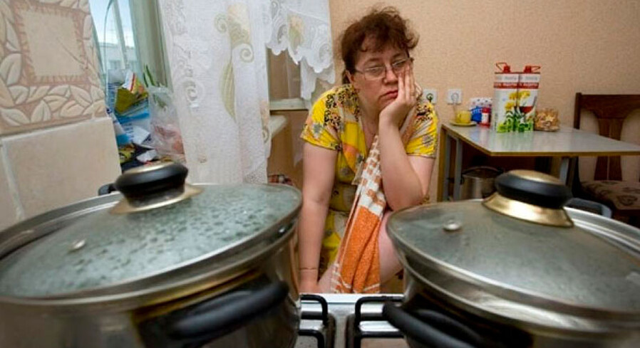 Временное отключение горячей воды