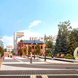 В Пинске устанавливают декоративные арки
