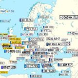Карта дня: как выглядят автомобильные номерные знаки во всех странах Европы — от Нидерландов до России