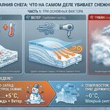 Физика за вашим окном: почему +5°C не всегда 