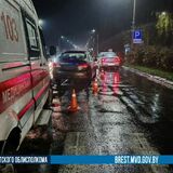 В Пинске 19-летний водитель на «Nissan» сбил женщину на переходе