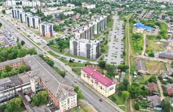 В Пинске планируют построить три 10-этажки на Брестской