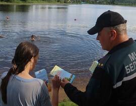 В Пинске вводится «Водный дозор»: особый режим безопасности у воды с 6 по 10 августа