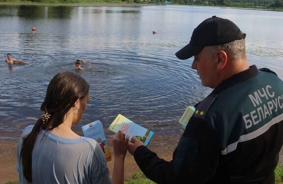 В Пинске вводится «Водный дозор»: особый режим безопасности у воды с 6 по 10 августа