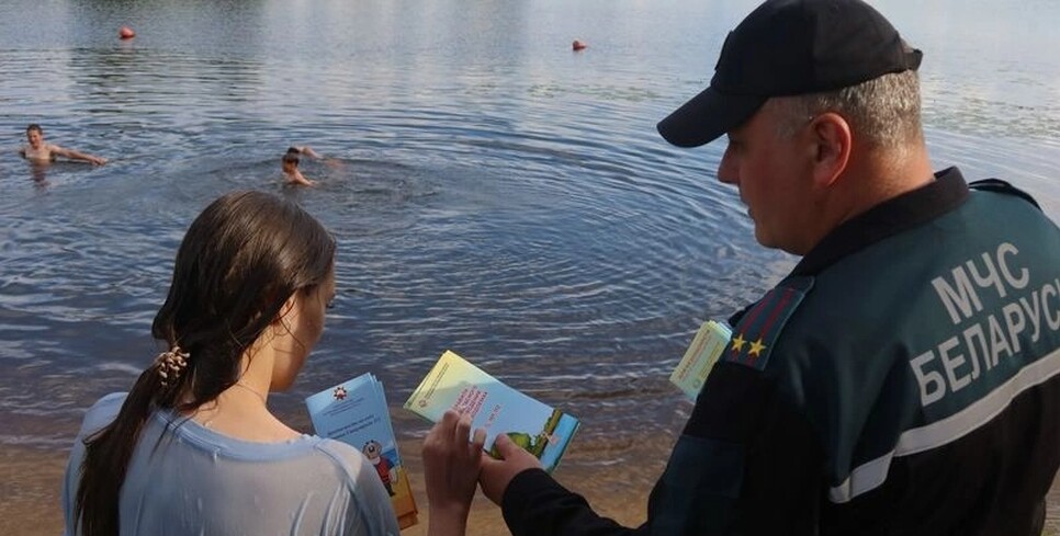 В Пинске вводится «Водный дозор»: особый режим безопасности у воды с 6 по 10 августа