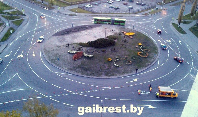 Ограничение движения на «кольце» в Пинске с 17 августа по 30 октября 2026