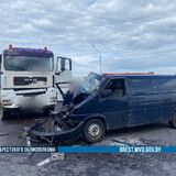 Лобовое столкновение на трассе М-10 в Пинском районе: пассажир погиб, водитель госпитализирован