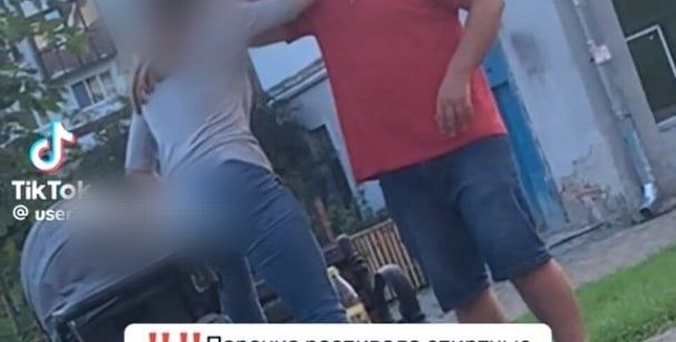В Пинске мать с годовалым ребёнком распивала алкоголь на скамейке — начата проверка