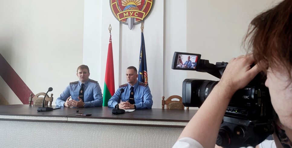 В Пинске с журналистами обсудили вопросы обеспечения законности и повышения дорожной безопасности