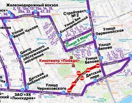 В Пинске изменяется движение автобусов с 6 по 8 октября