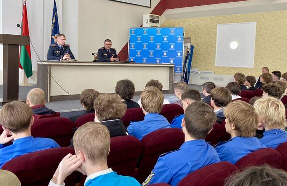 В Пинском ГОВД прошел День открытых дверей