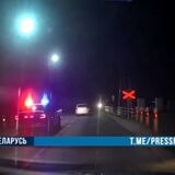 В Пинском районе пьяного угонщика останавливали со стрельбой (видео)