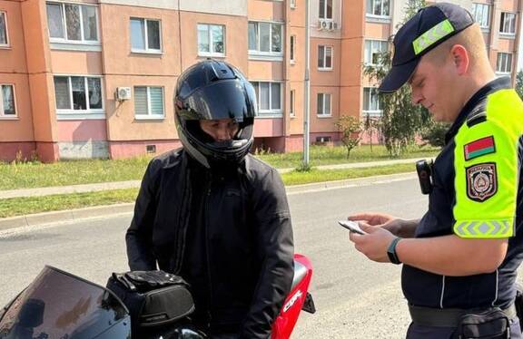 УВД Брестского облисполкома опровергло информацию о запрете движения мотоциклов в ночное время в Пинске
