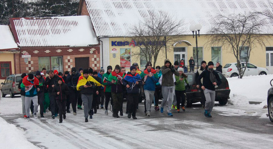 Благотворительный забег прошел в Пинске