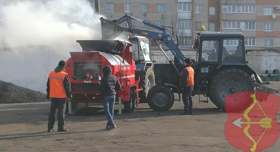 В Пинске при ремонте дорог будут использовать рециклер. Что это за «зверь»?